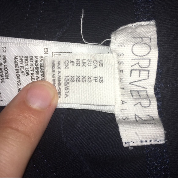 2 pairs f21 leggings - Picture 3 of 4